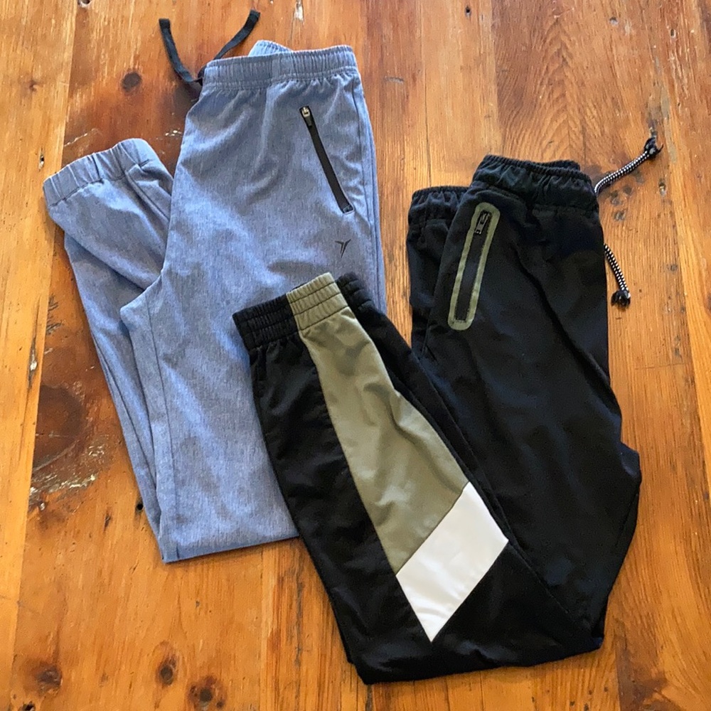 Old Navy Body Glove Boys 18 athletic pants joggers bundle